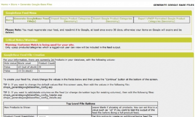 Google-Base and Yahoo Feed Bundle for VP-ASP - BYZ058