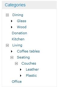 Expand/Collapse (Category) Menu For VP-ASP - BYZ137